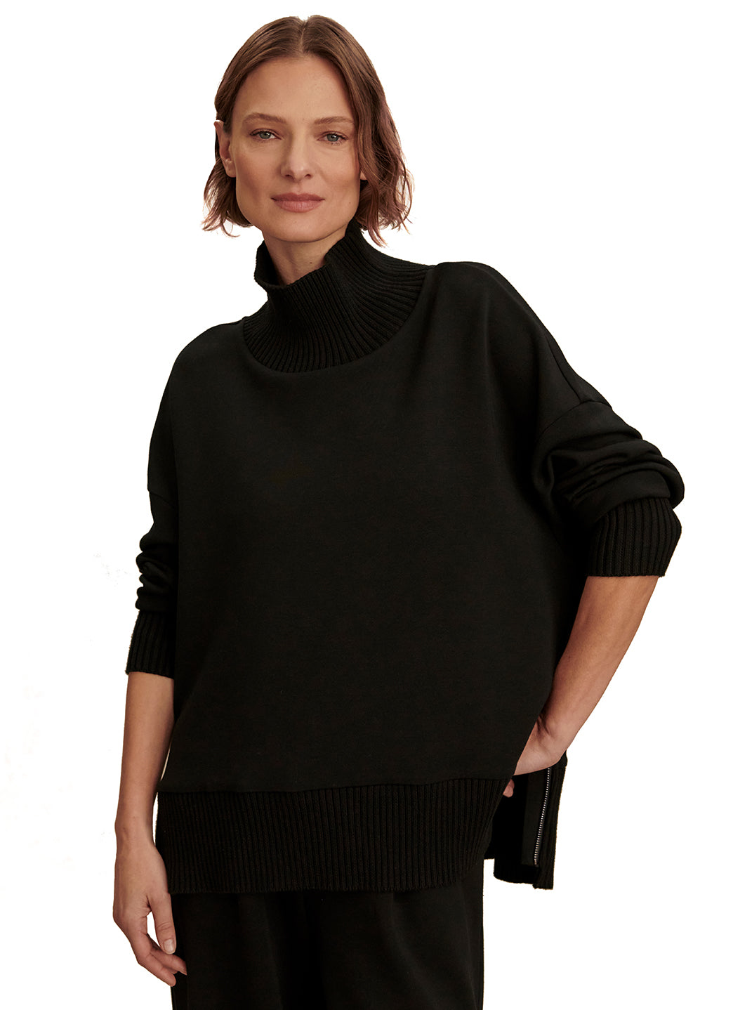 Varley Barker High Neck Sweater、mySite、noshort