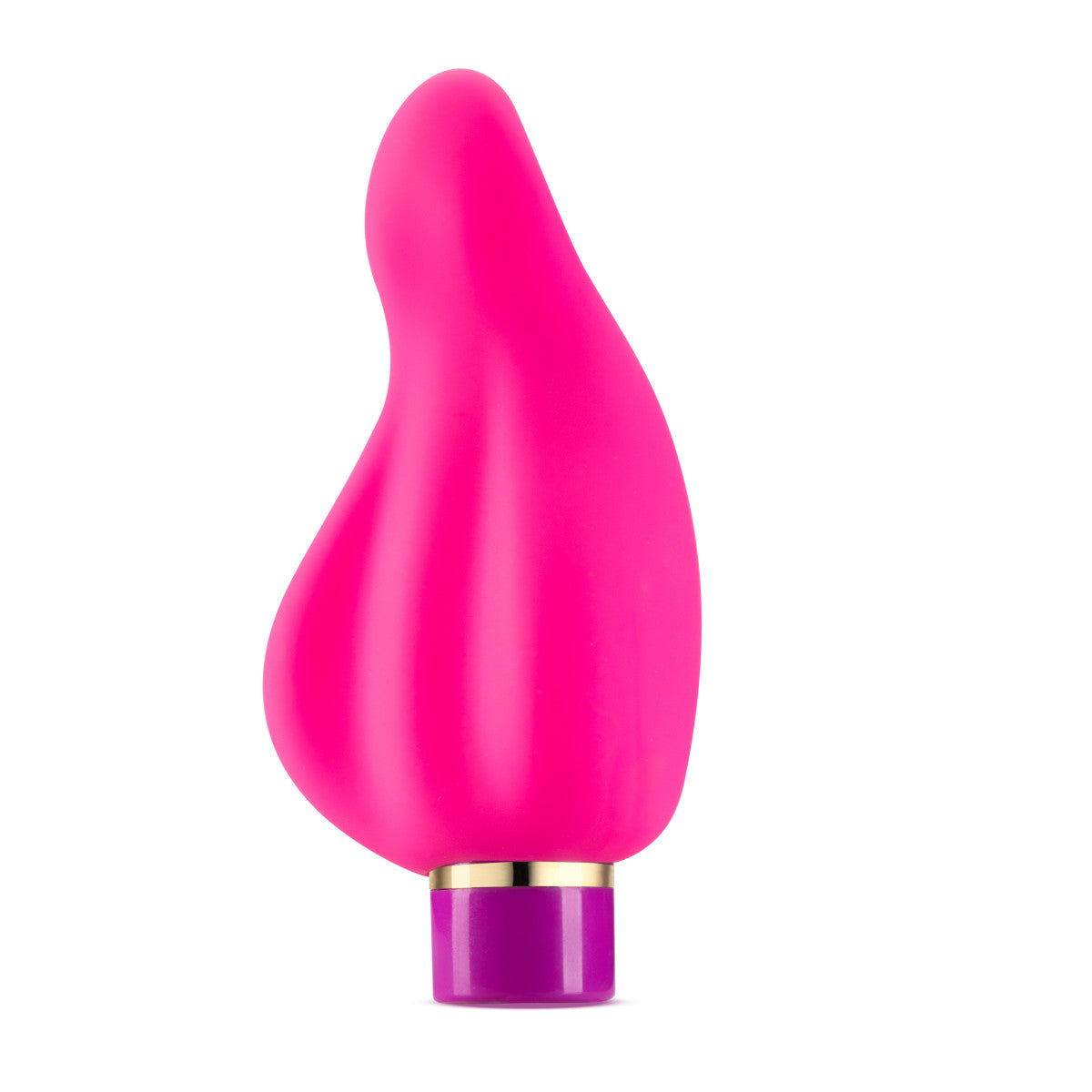 Aria By Blush® | Epic AF: Curved Fuchsia Silicone Vibrator with Powerful RumboTech™ Technology、mySite、bottomscart