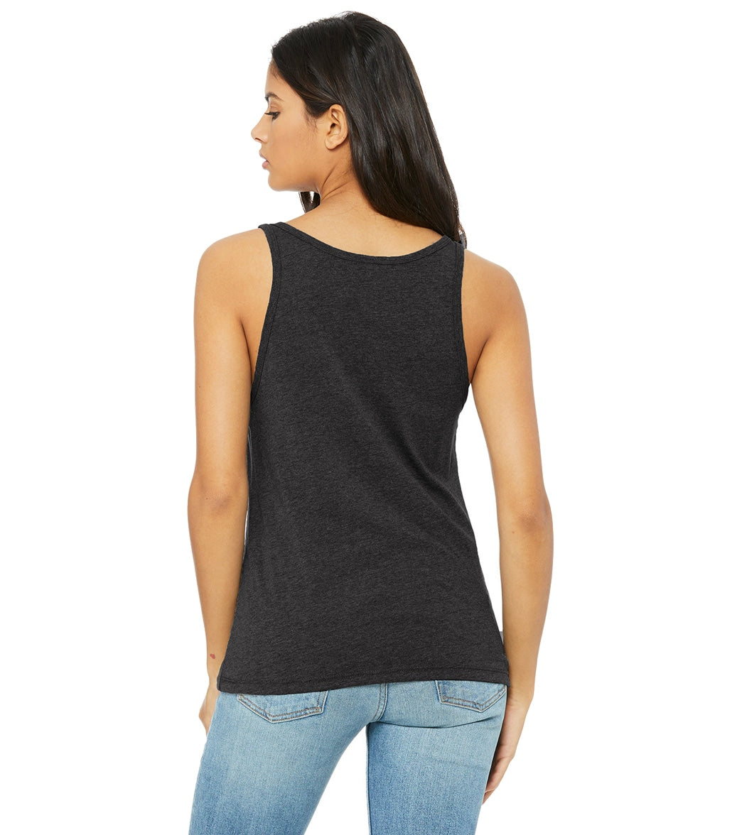 Bella + Canvas Women's Relaxed Jersey Tank、mySite、noshort