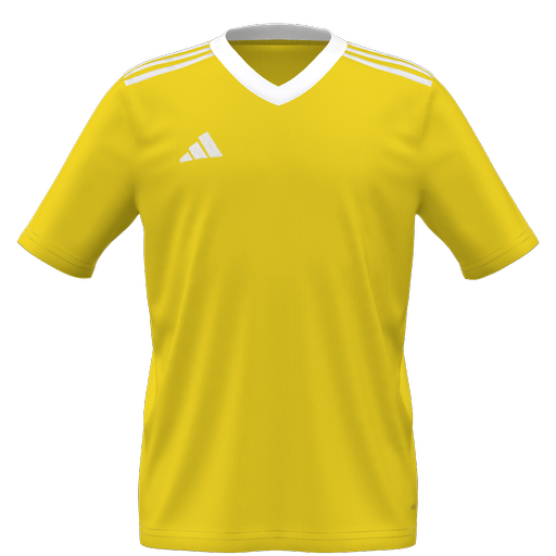 adidas Youth Entrada 22 Custom Jersey Hulmeville - Yellow、mySite、noshort