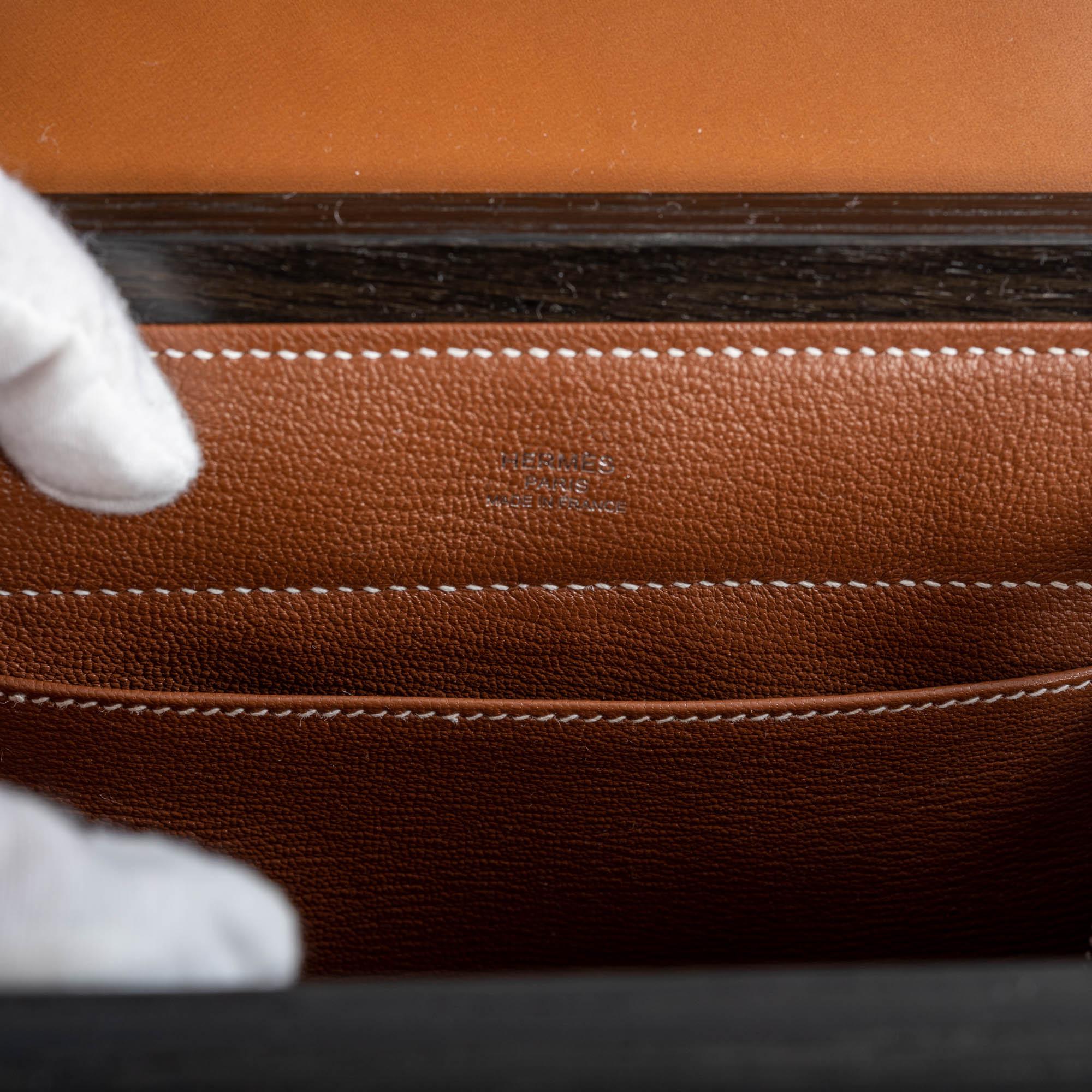 Hermès Kellywood 22 Bog Oak, Aluminum and Barenia Palladium Hardware、mySite、garminoutage.com