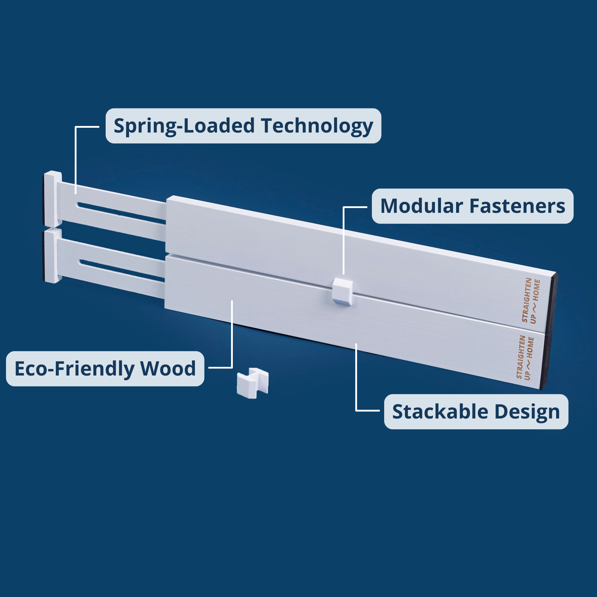 Modular Drawer Dividers (Set of 4)、mySite、gigharbornorthrealestate