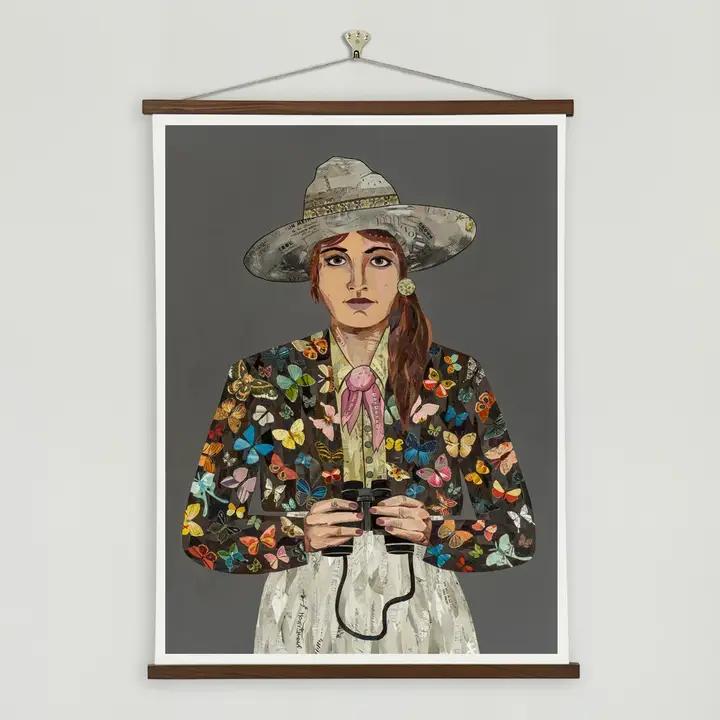 Art Print | Park Ranger Wall Art | Butterfly Ranger、mySite、g9winljtr