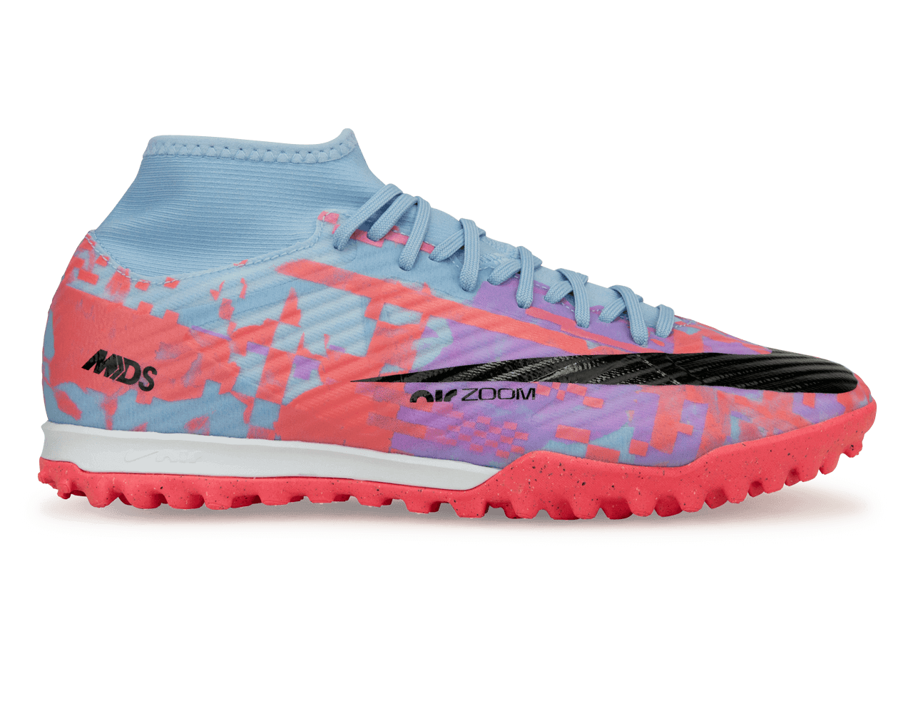 Nike Men's Zoom Mercurial Superfly 9 Academy MDS TF Cobalt Bliss/Black、mySite、noshort