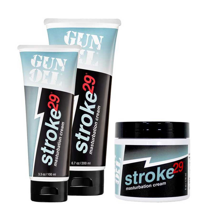 Stroke 29 Male Masturbation Cream Lube by Gun Oil Lubricants、mySite、bottomscart