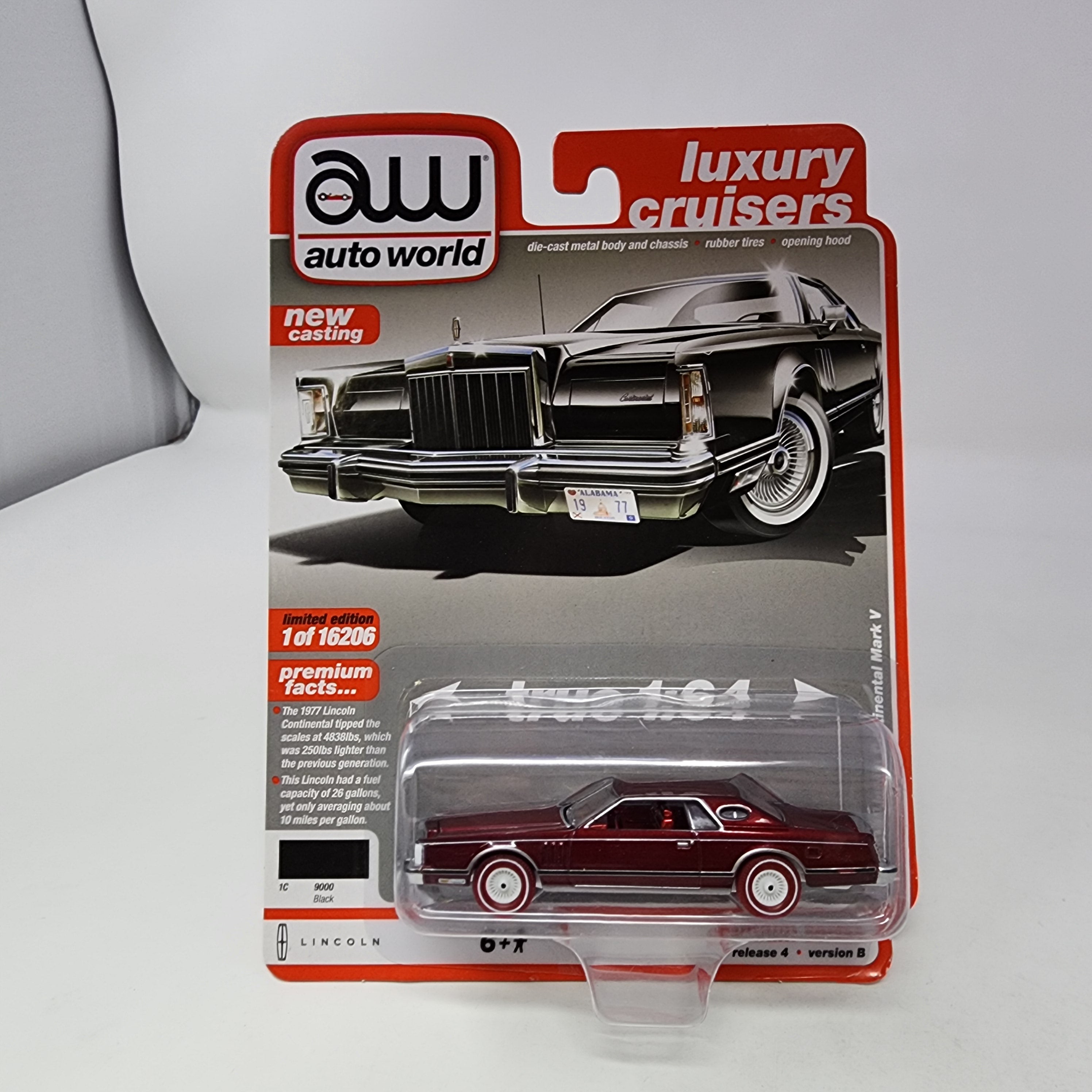 CHASE * 1977 Lincoln Continental Mark V * Auto World Luxury Cruisers、mySite、hgirdovlk
