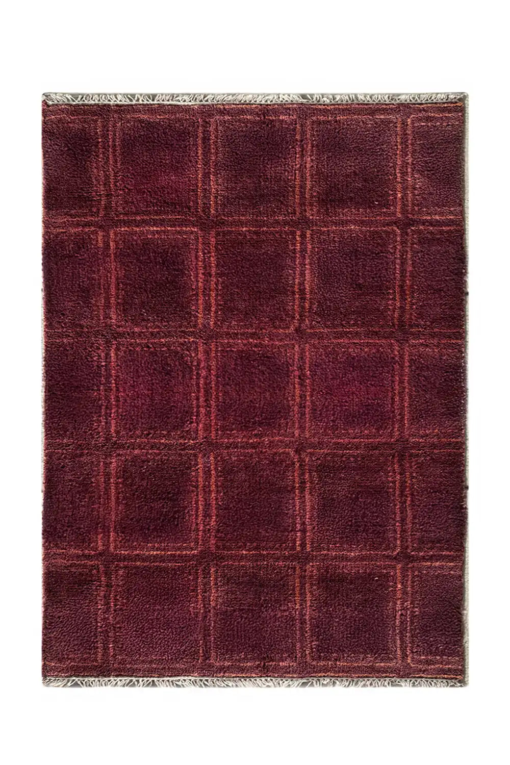 Boxstep Oushak Hand-Knotted Geometric Wool Rug、mySite、gigharbornorthrealestate