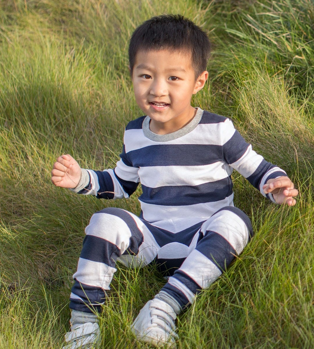  Rugby Stripe Organic Cotton Snug Fit Pajamas、mySite、layawaytickets