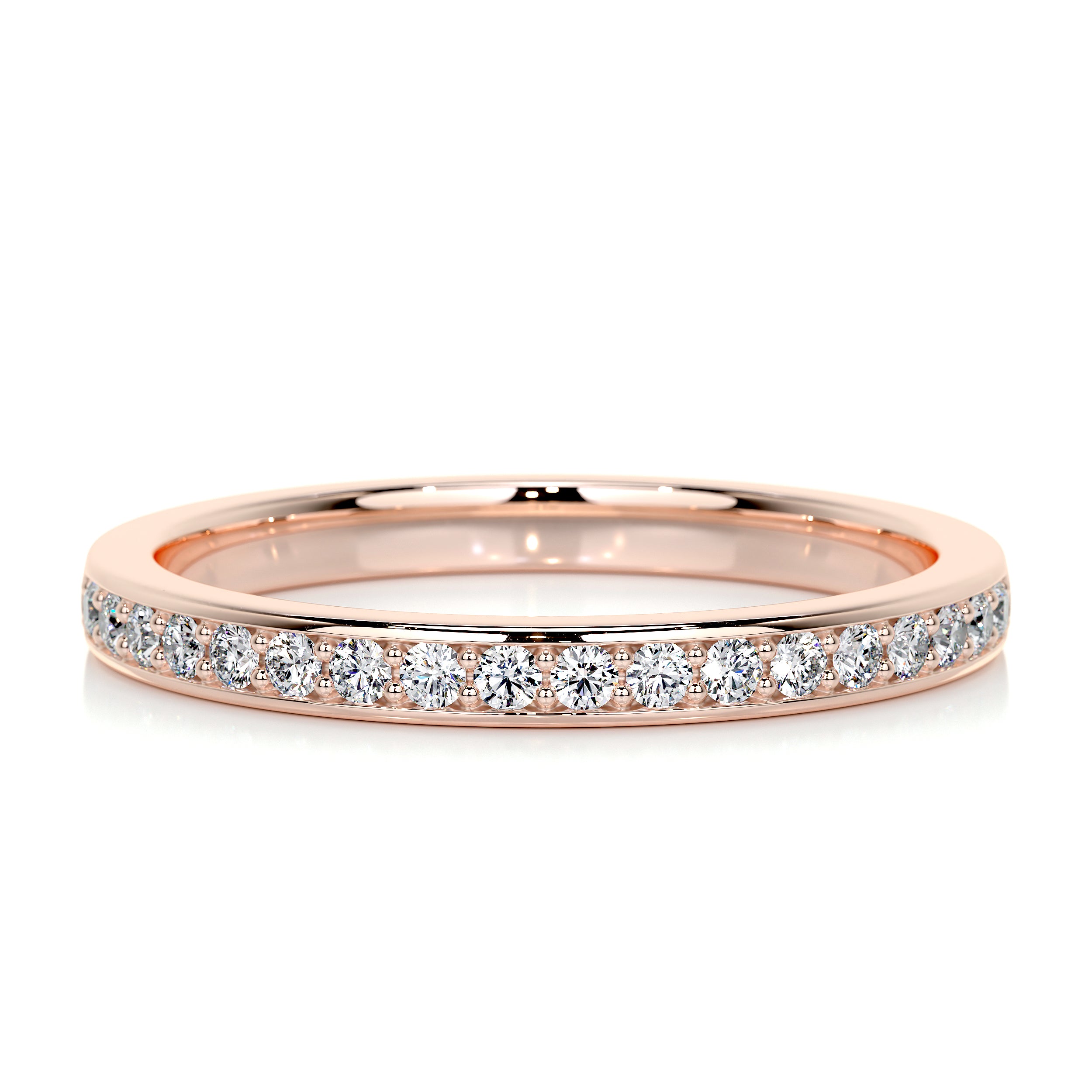 Giselle Diamond Wedding Ring (0.2 Carat) -14K Rose Gold、mySite、hinf8tx79
