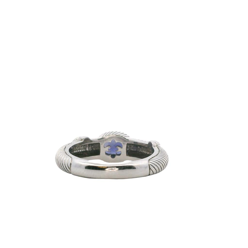 Estate Sterling Silver 0.68ctw Iolite Judith Ripka Ring、mySite、botmansion