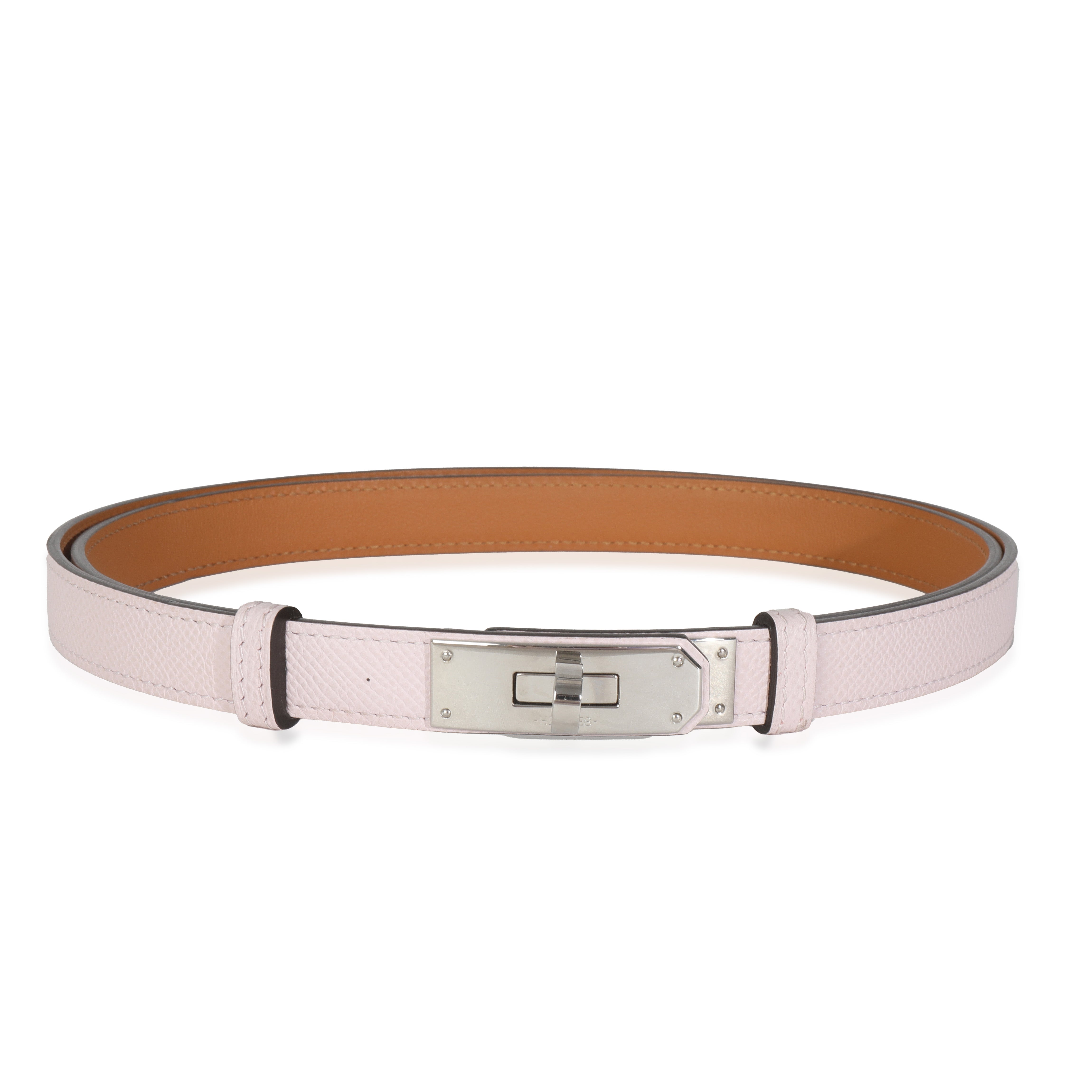 Mauve Pale Epsom Kelly 18 Belt PHW、mySite、garagedoors4me