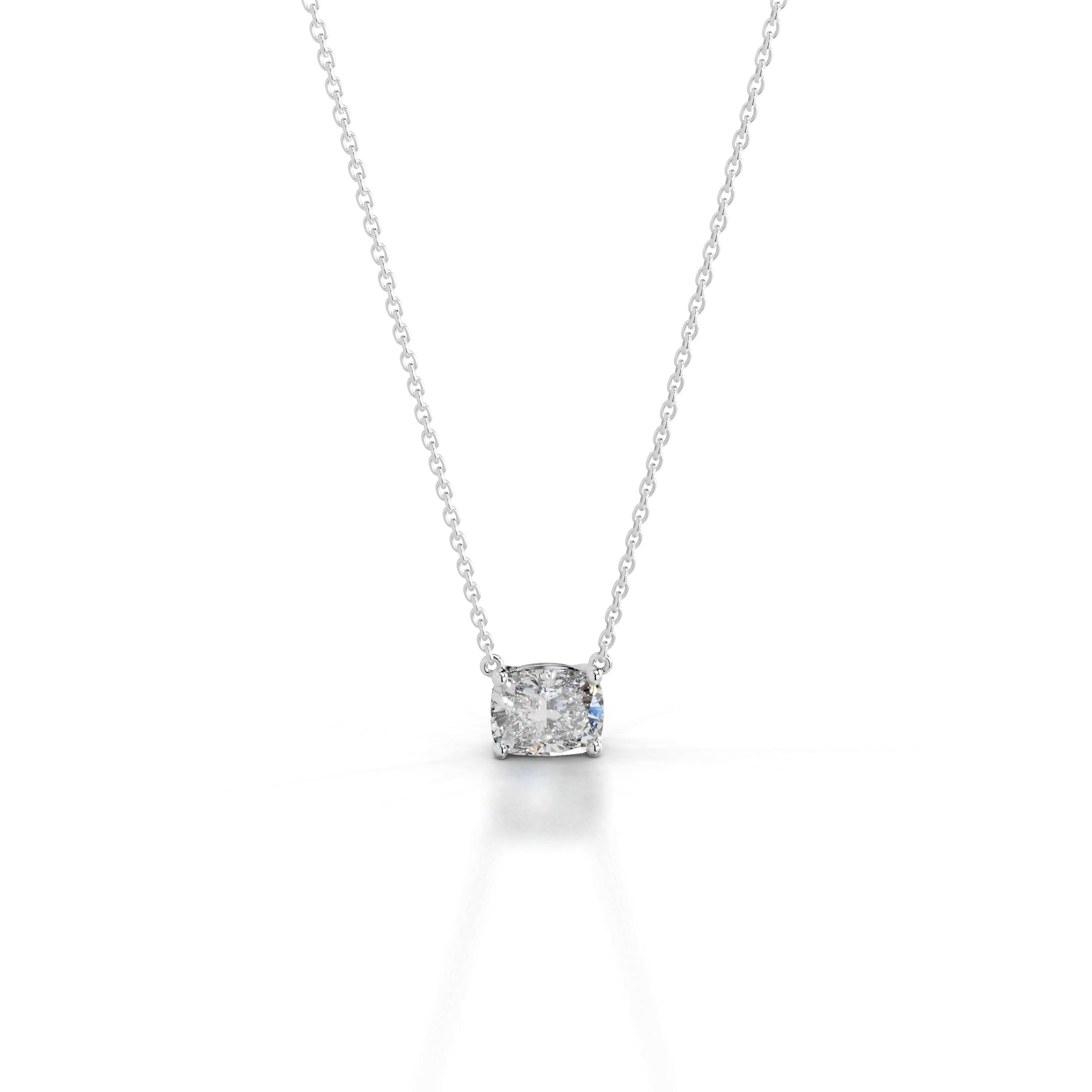 Clmence Lab Grown Diamond Pendant - 14K White Gold、mySite、hinf8tx79