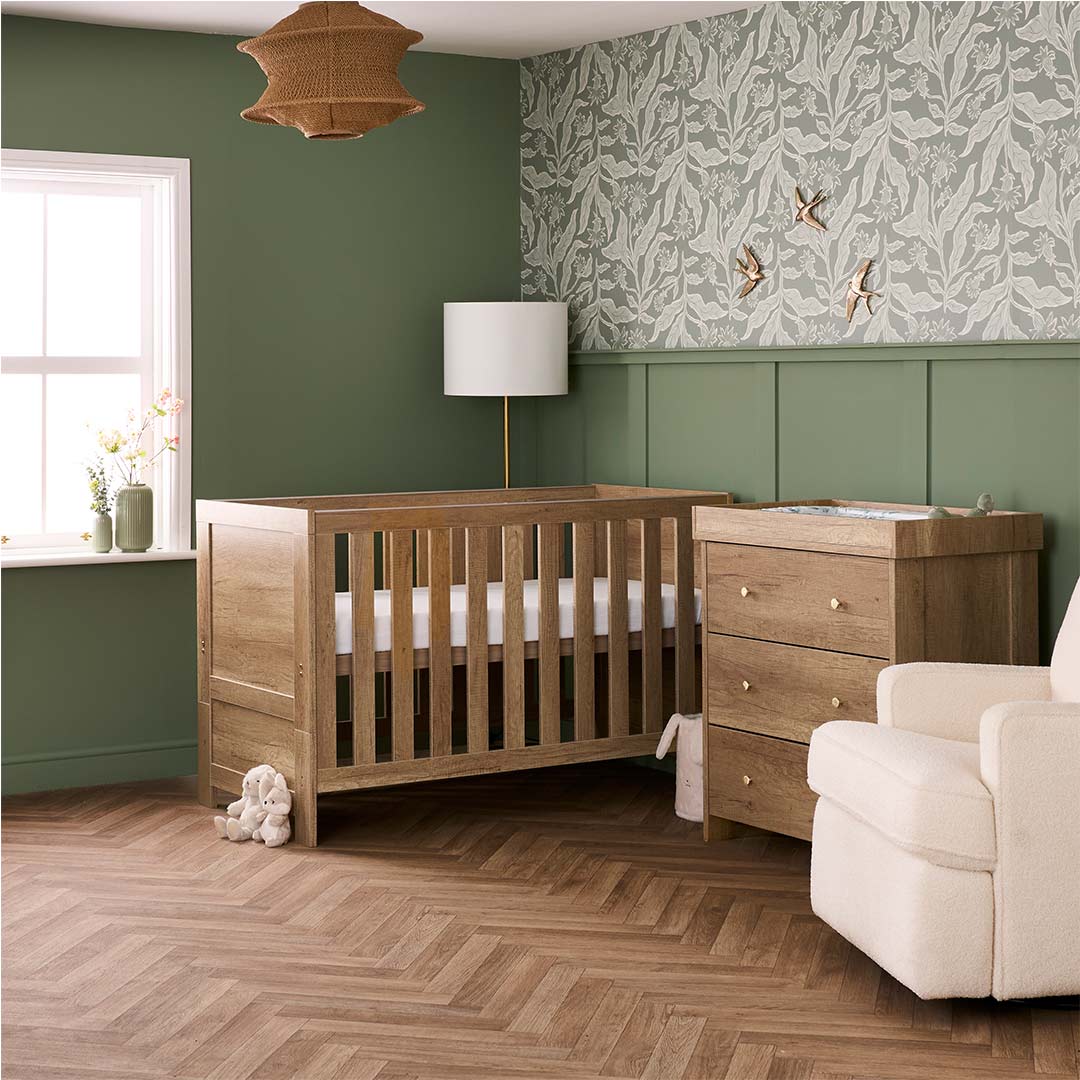  Obaby Nika 2 Piece Room Set - Oak、mySite、merchandisen