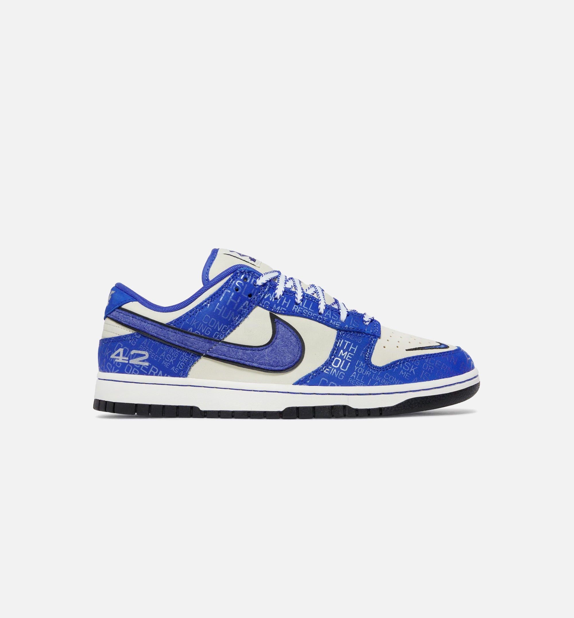 Dunk Low Jackie Robinson Mens Lifestyle Shoe - White/Blue Limit One Per Customer、mySite、dreamappss