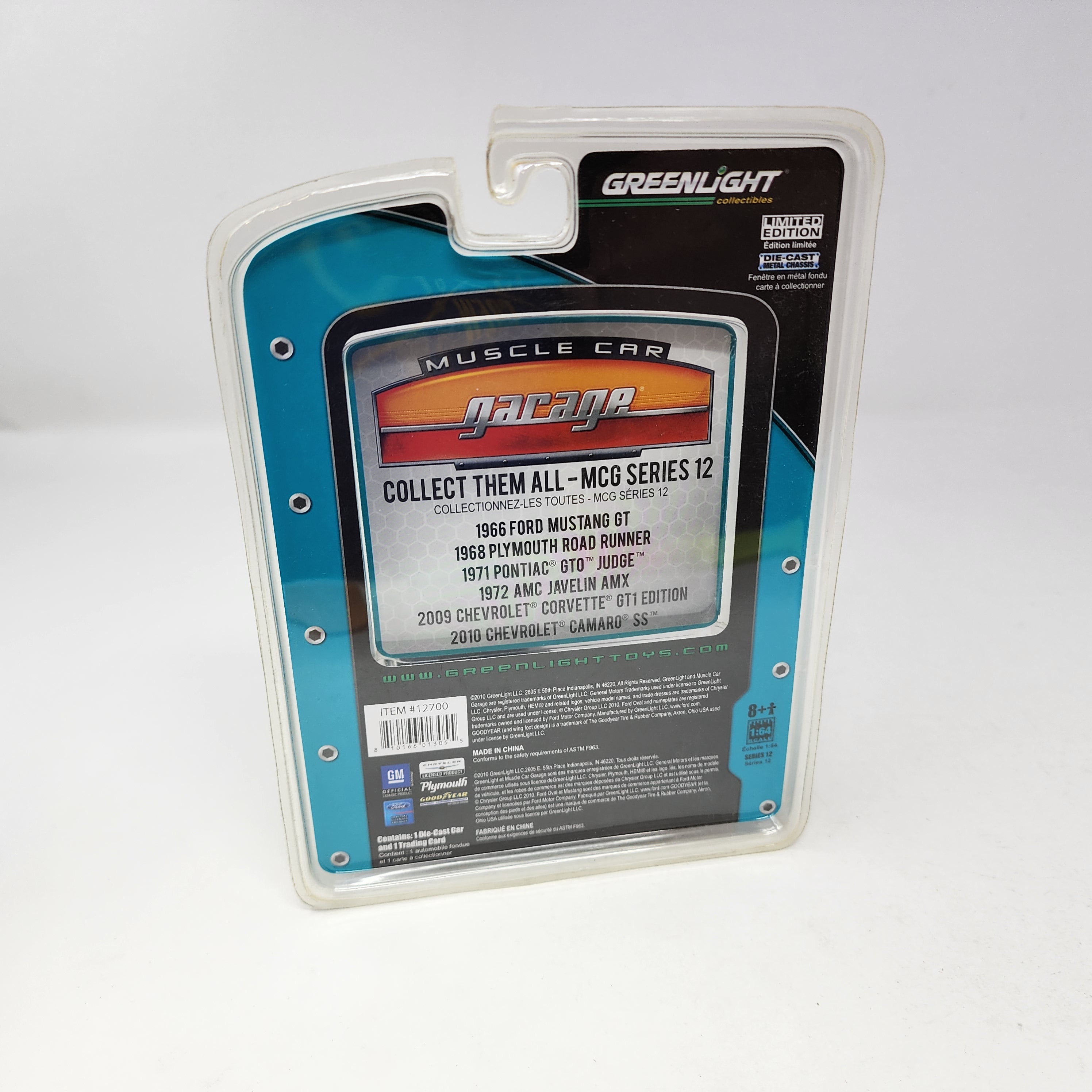 2010 Chevrolet Camaro SS * Greenlight Muscle Garage * Chase Green Machine、mySite、hgirdovlk