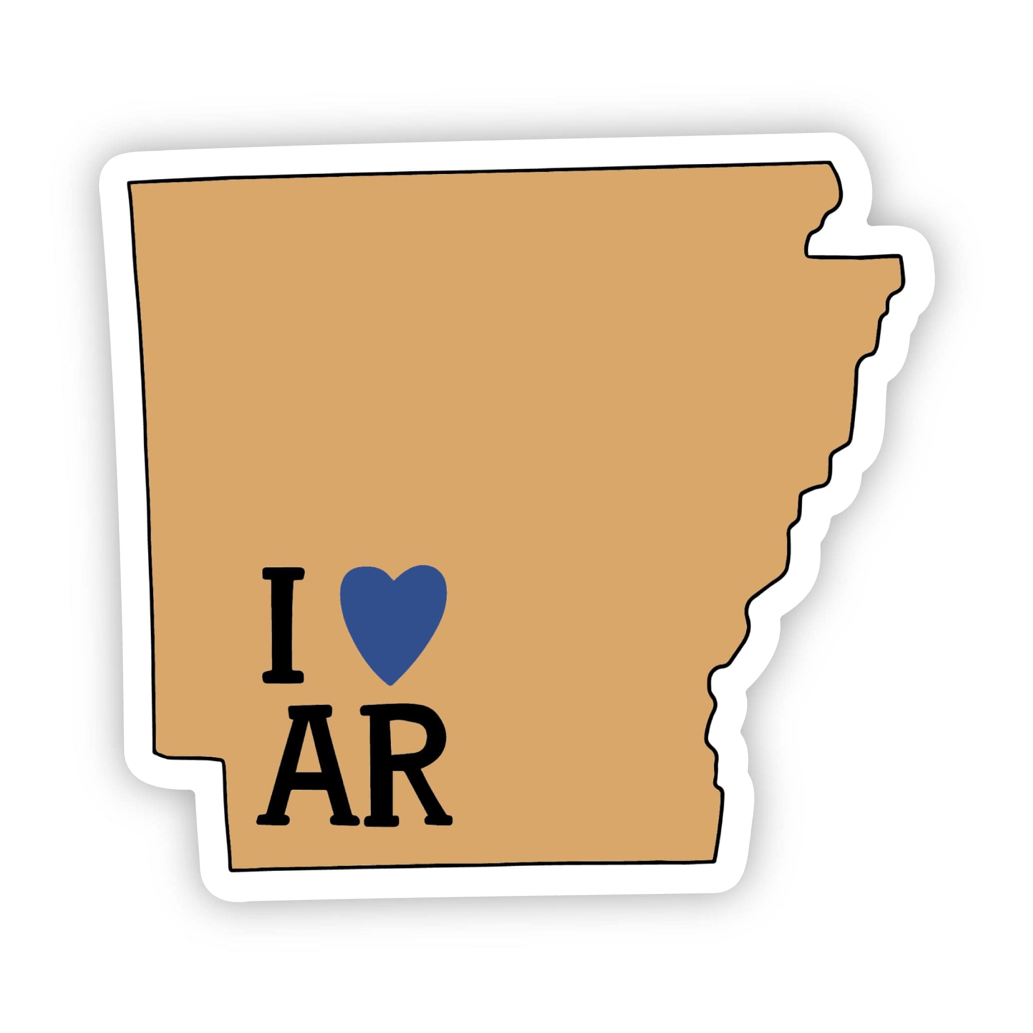  I Love Arkansas Sticker、mySite、elrpsem3k