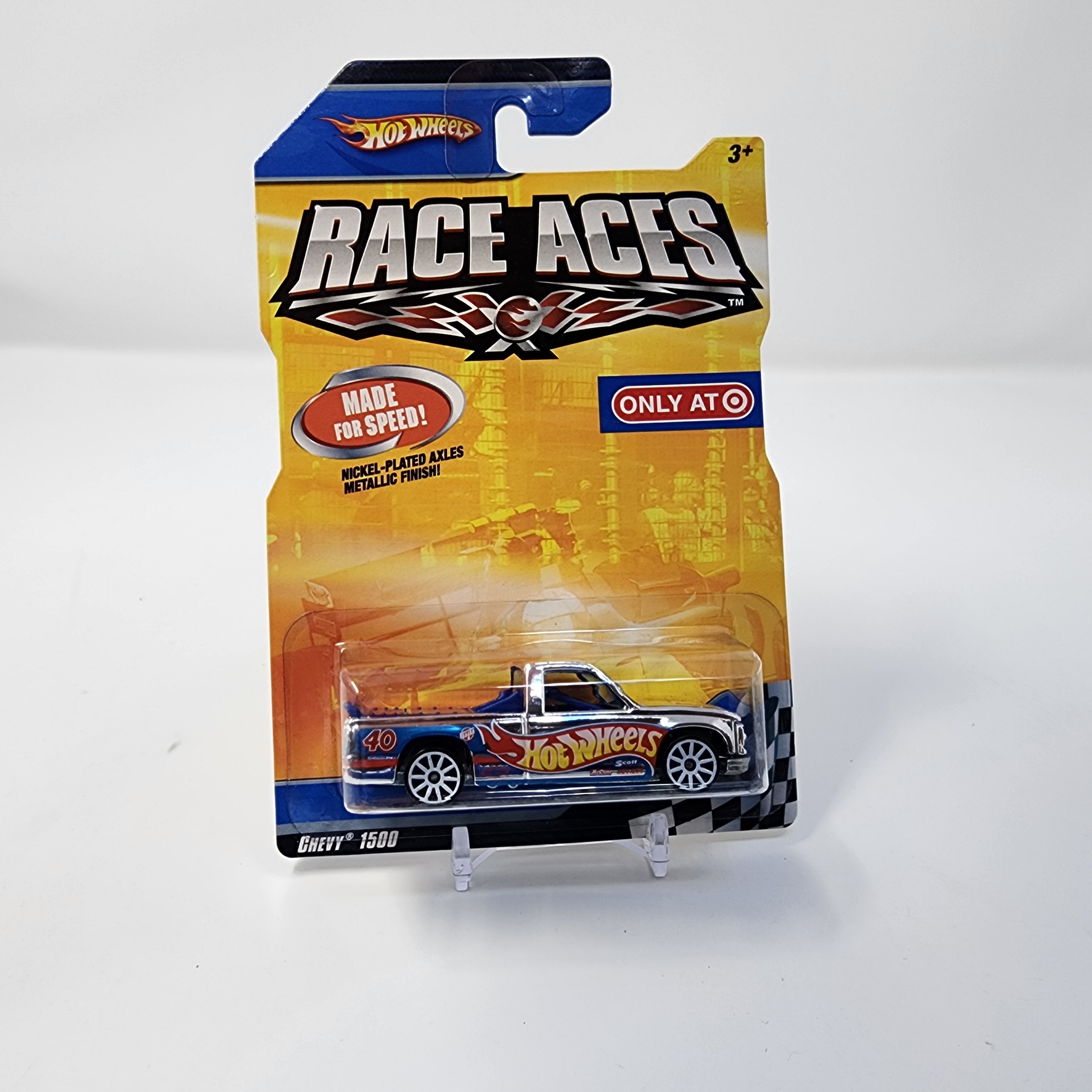 Chevy 1500 * Chrome * Hot Wheels Race Aces Target Only、mySite、hgirdovlk