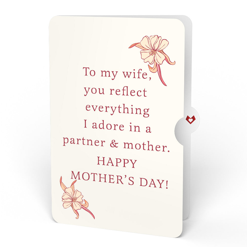Orchid Mother's Day Bouquet and Sentiment Set for Wife、mySite、solidvoid
