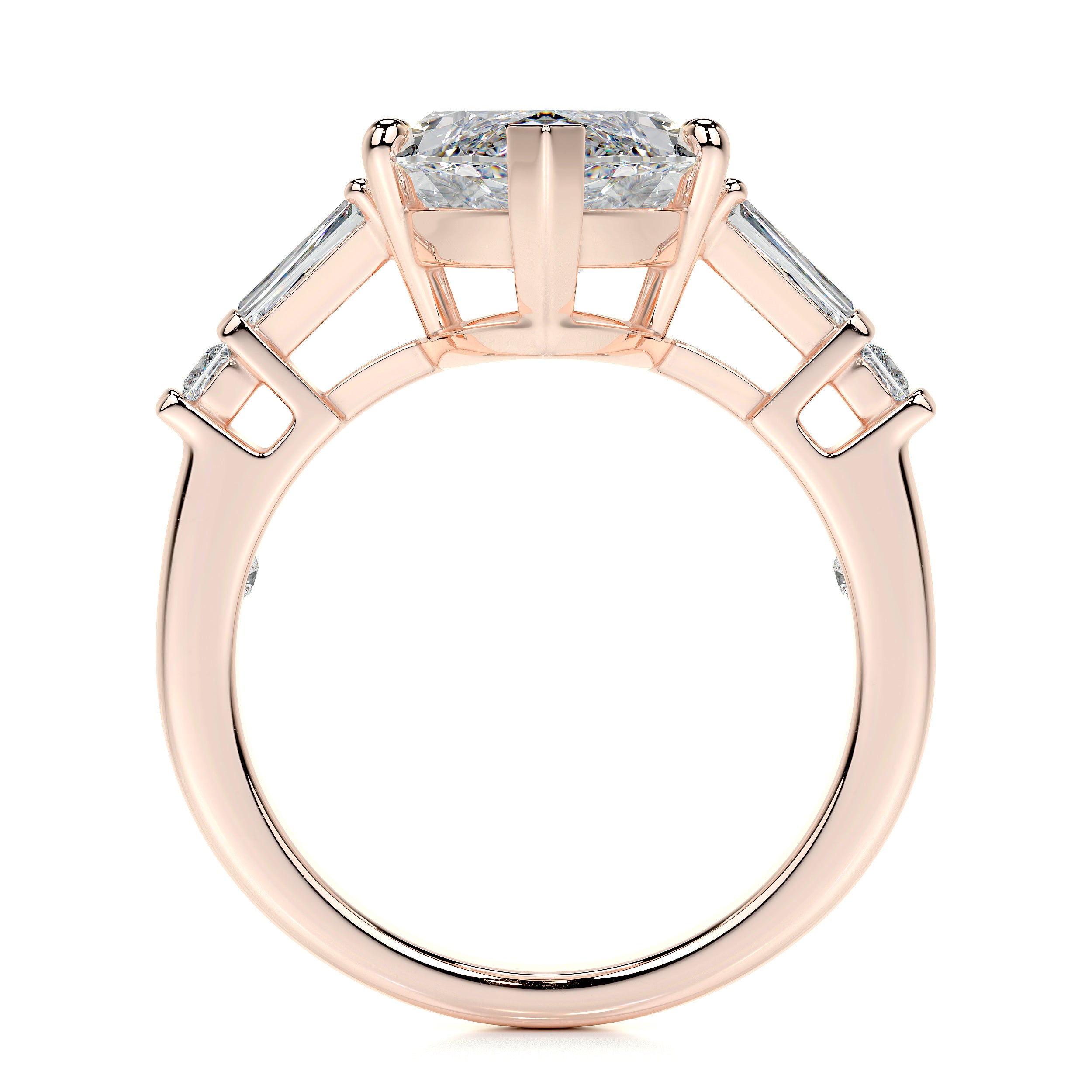 Tessa Lab Grown Diamond Ring -14K Rose Gold、mySite、hinf8tx79