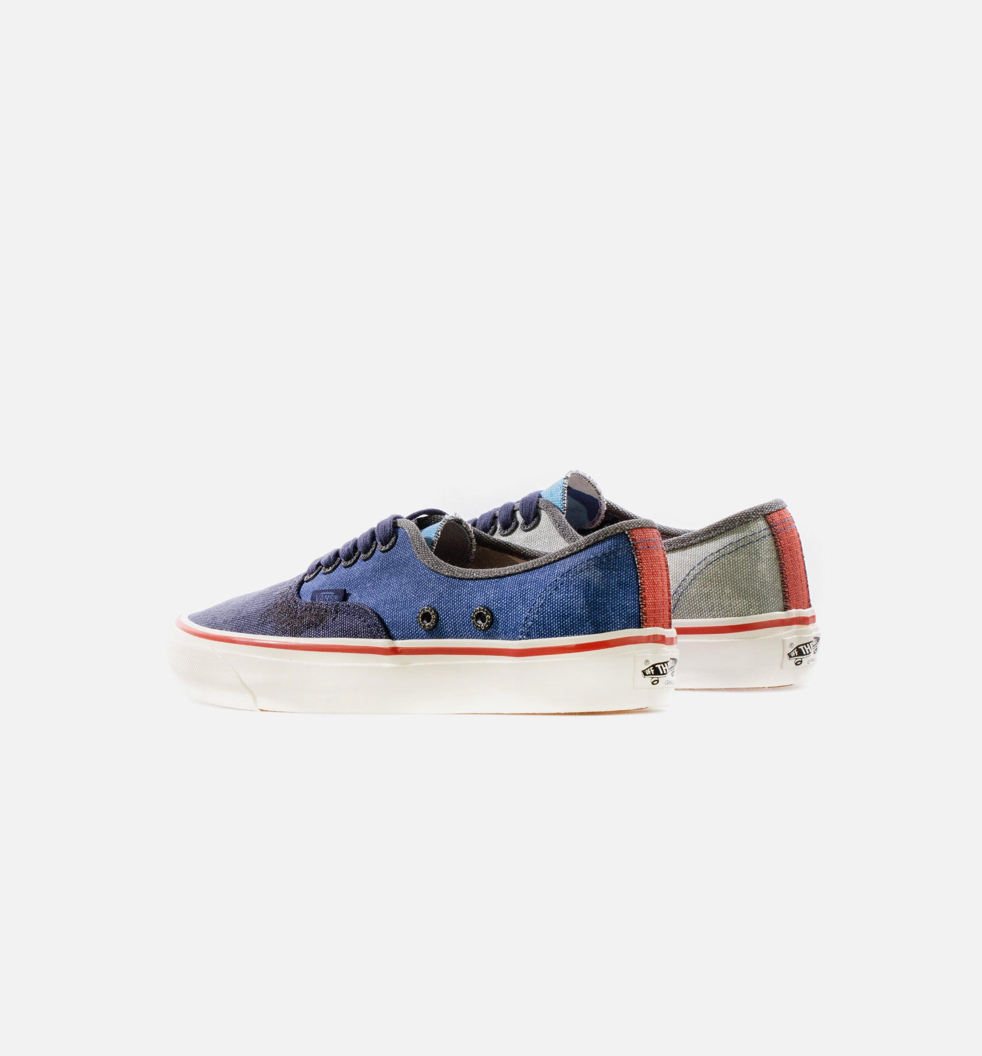 Vault x Nigel Cabourn OG Authentic LX Mens Skate Shoe - Navy/Multi、mySite、dreamappss