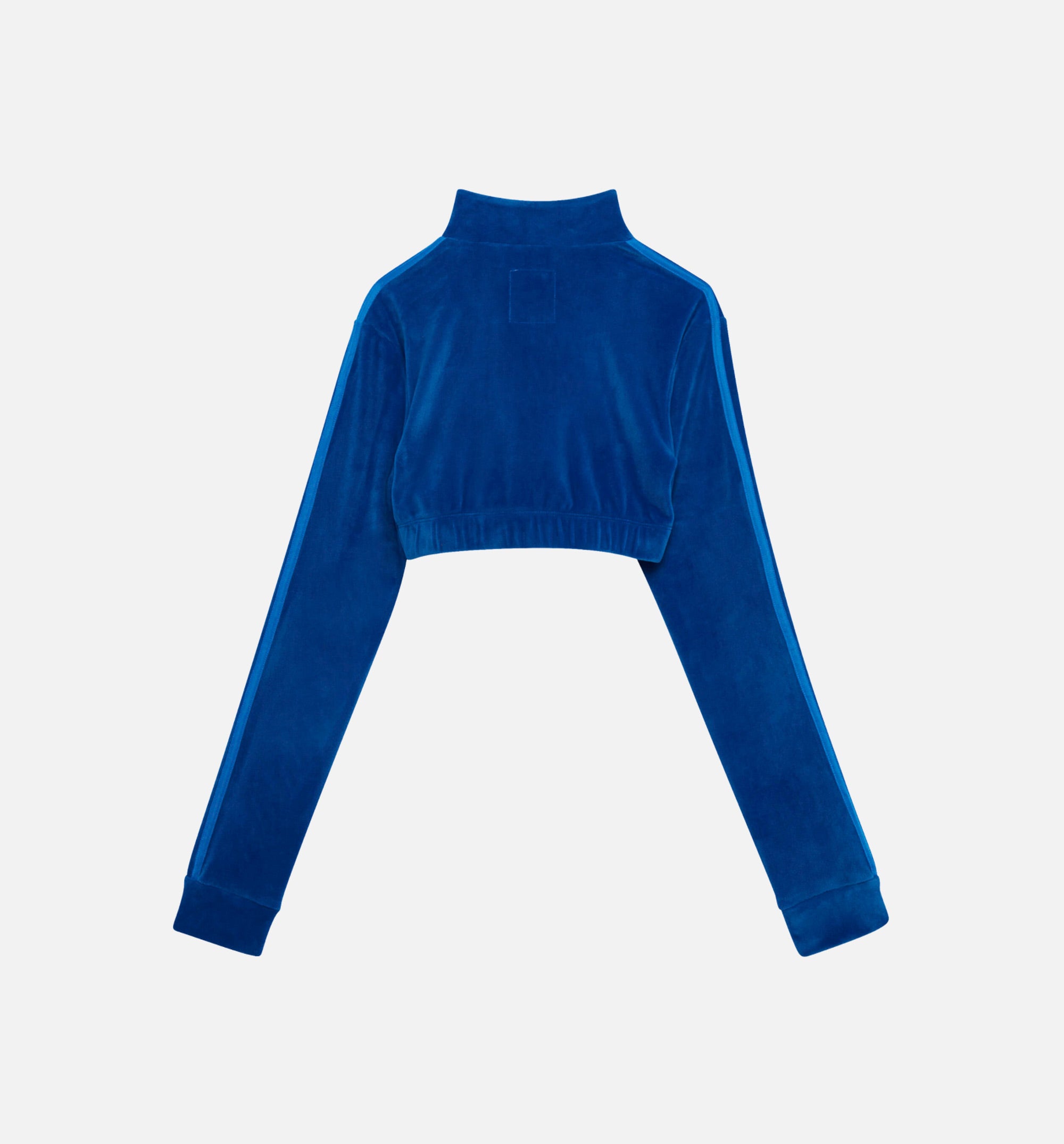 Jeremy Scott Velour Bra Track Top Womens Top - Blue、mySite、dreamappss