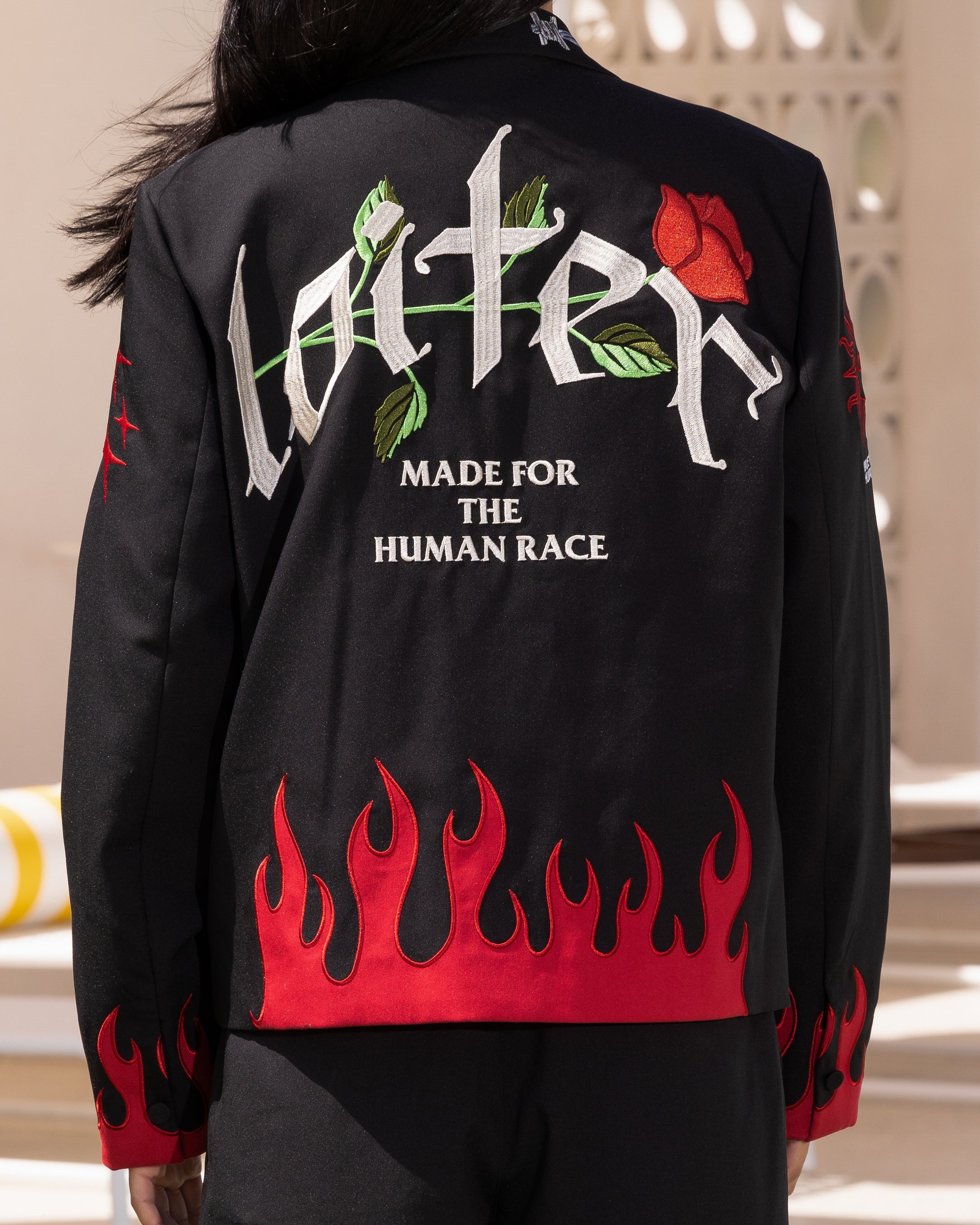 Loiter Western Blazer Jacket Black、mySite、zt4zffjzw