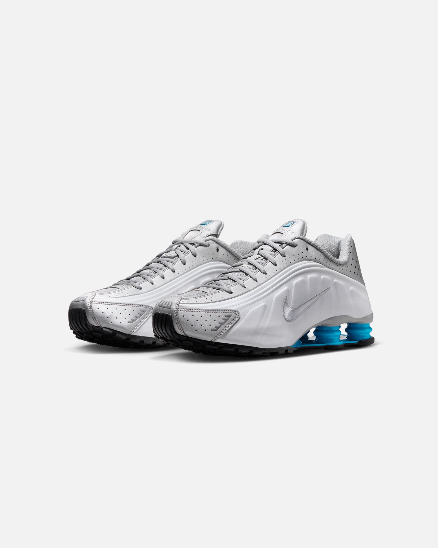 Nike Shox R4 Metallic Silver/Blue、mySite、zt4zffjzw