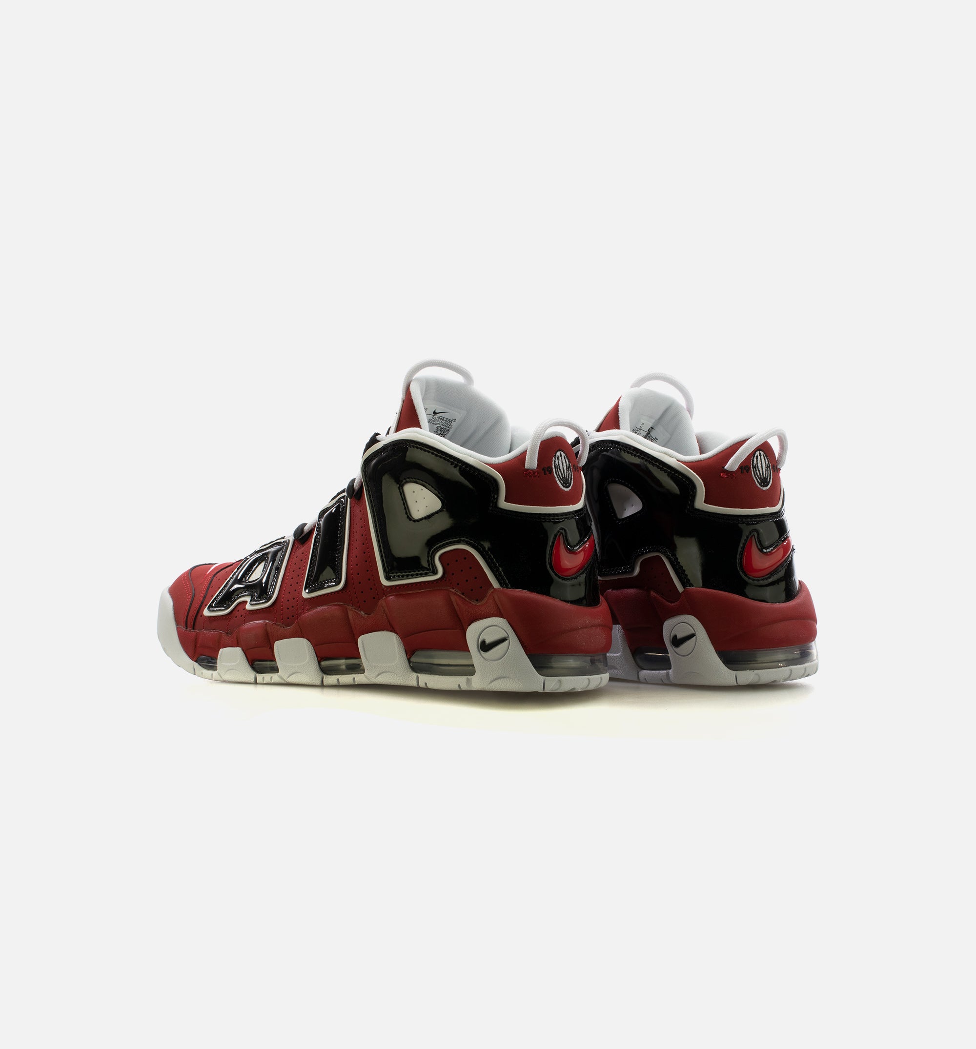 Air More Uptempo Bulls Mens Lifestyle Shoe - Red/Black、mySite、dreamappss