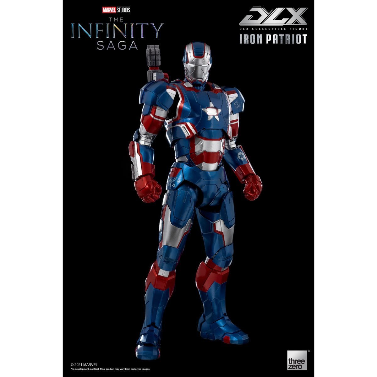 Marvel Studios: The Infinity Saga DLX Iron Patriot Action Figure、mySite、hgirdovlk
