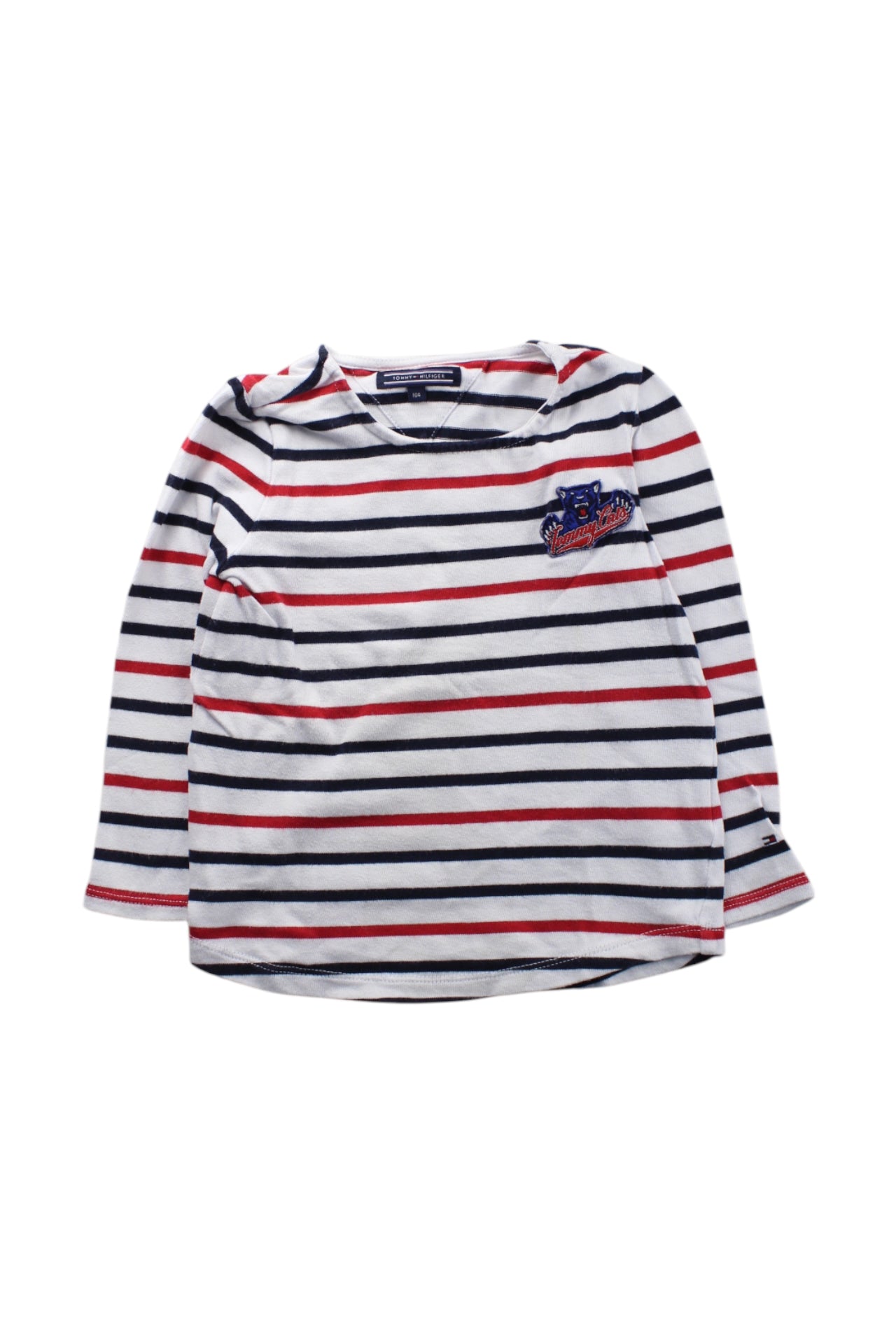 Tommy Hilfiger Striped Long Sleeve T-Shirt 4T、mySite、g9winljtr