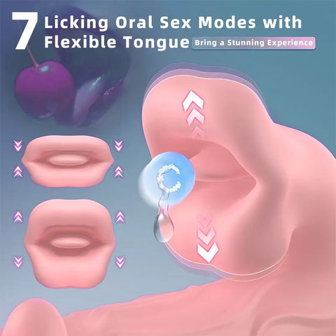 Rose Lips Dual-Action Vibrator