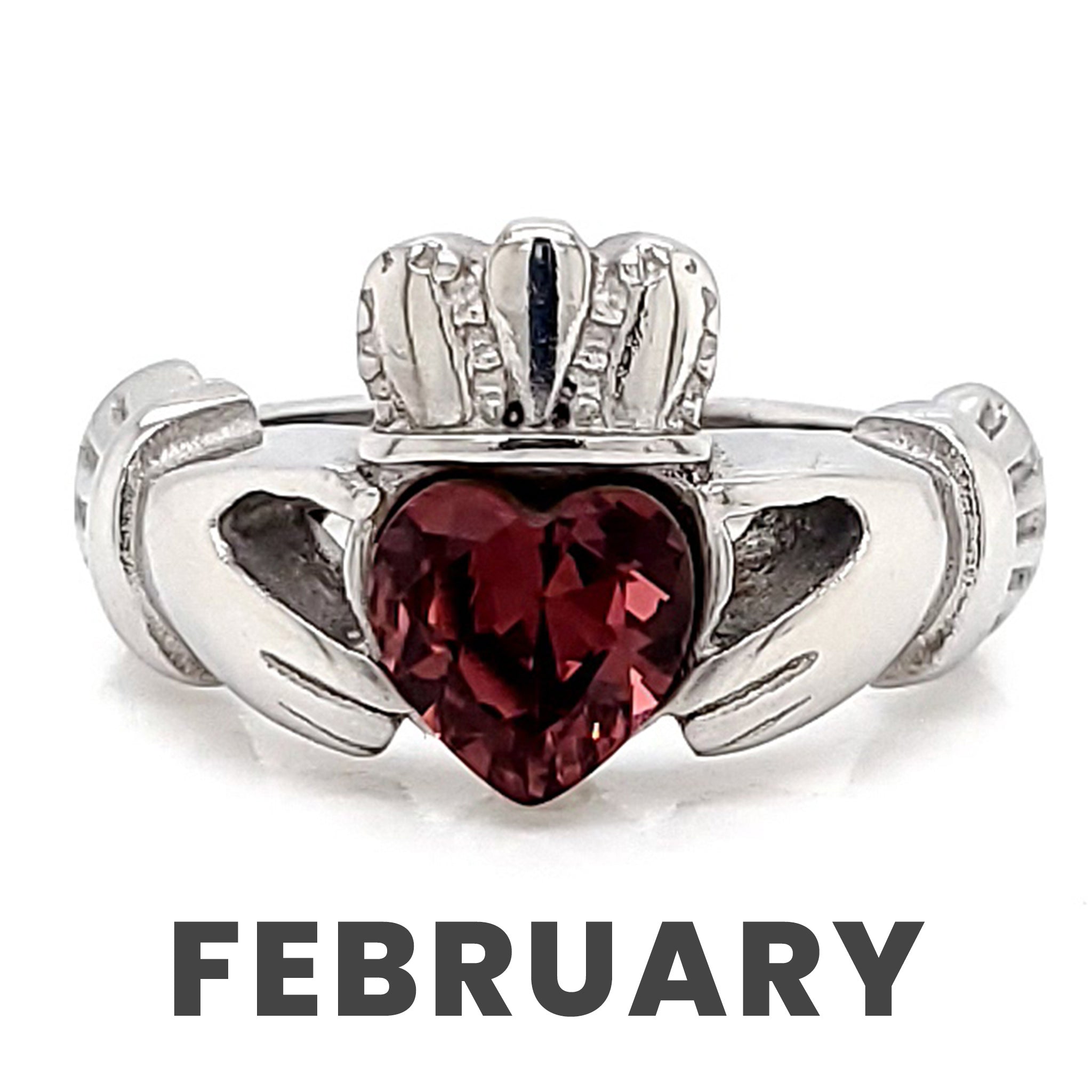 Claddagh Love, Loyalty, & Friendship Birthstone Ring / FBS0001、mySite、dreamappss
