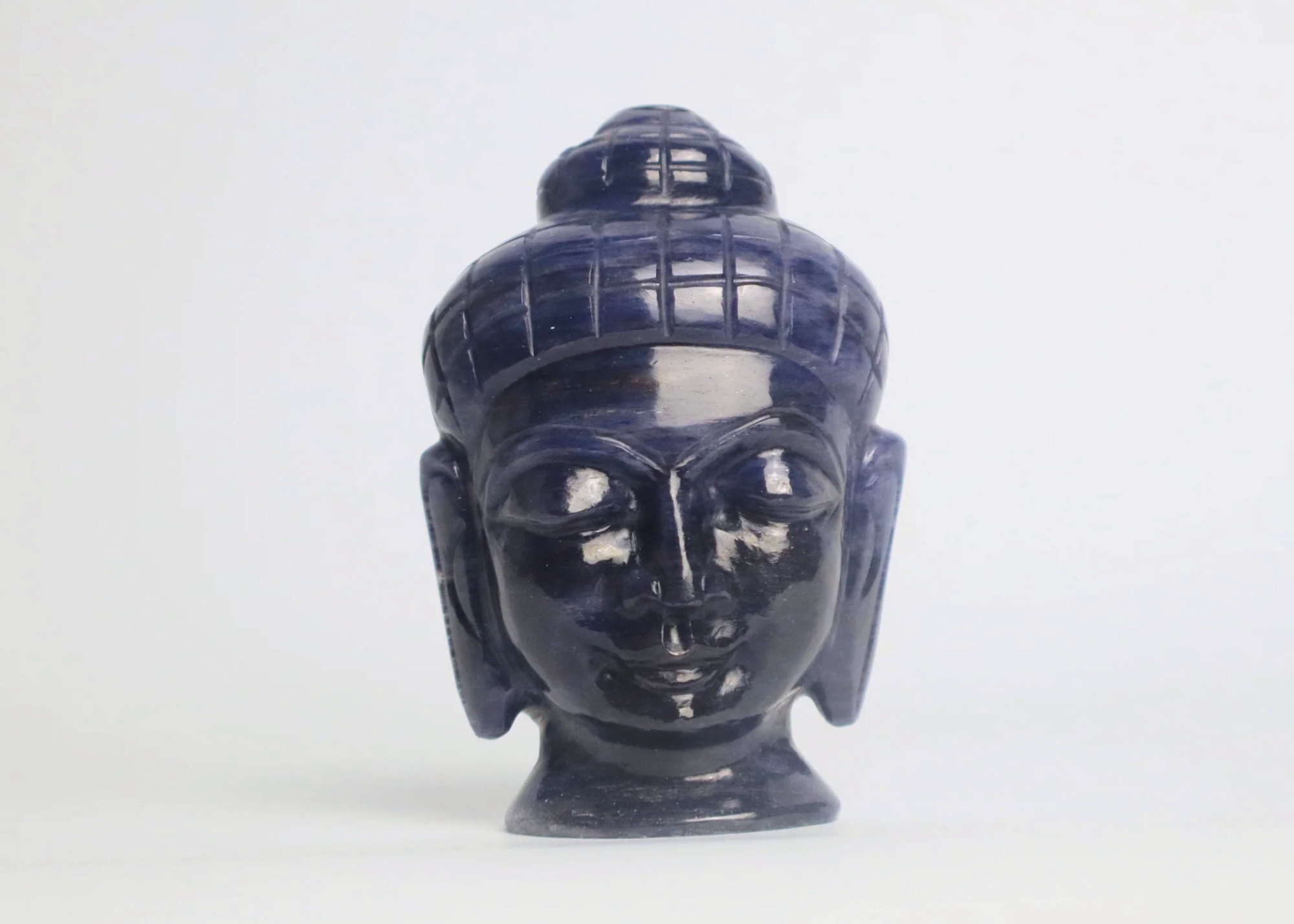 Buddha Head - Lepidolite (9.5cm)、mySite、topwebapps