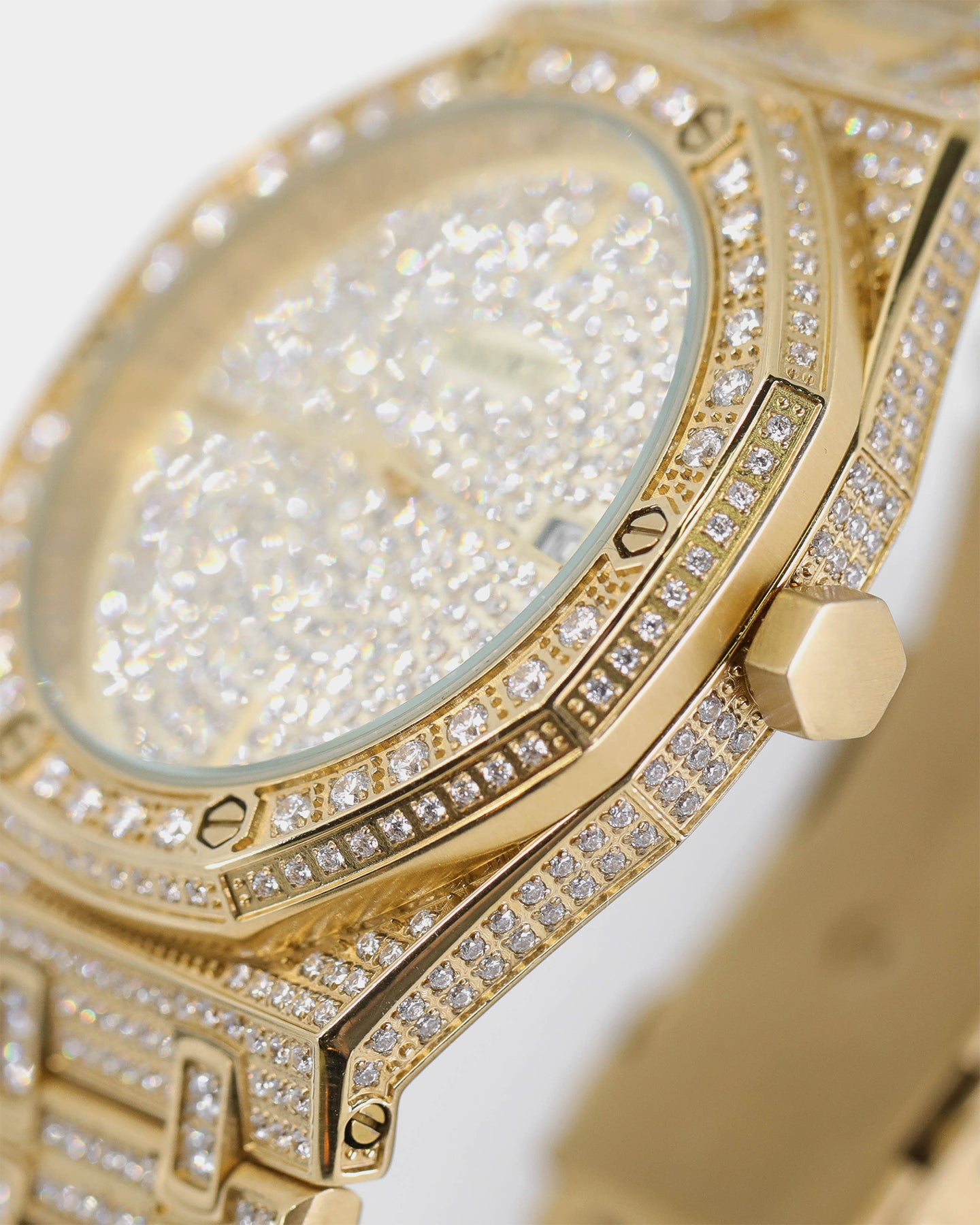 Saint Morta Medio Premierre Watch Iced Gold、mySite、zt4zffjzw