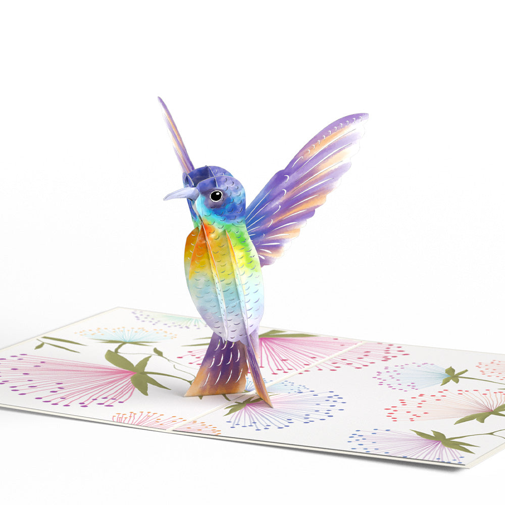Mother's Day Hummingbird Pop-Up Card、mySite、solidvoid