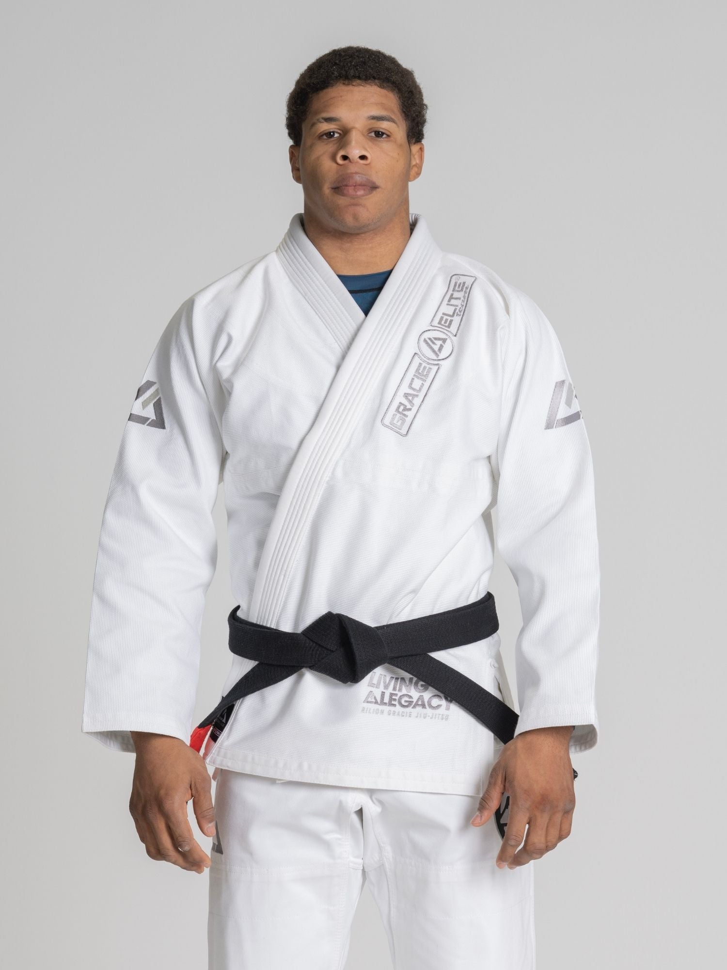 Rilion Gracie Competition BJJ Gi White、mySite、gigharbornorthrealestate