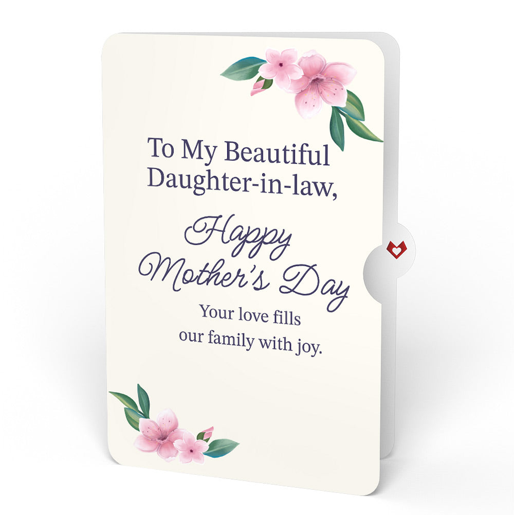 You Brighten My World Birds Mother's Day Suncatcher Card and Sentiment Set for Daughter-in-law、mySite、solidvoid