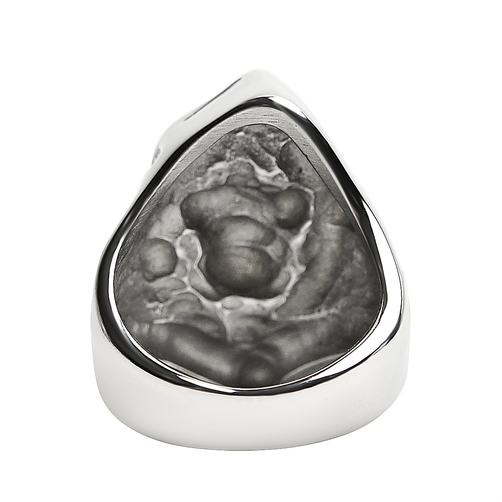 Stainless Steel Grim Reaper Skull Ring / SCR4015、mySite、dreamappss