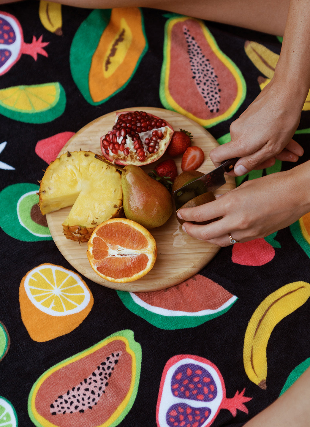 Slowtide Ripe Beach Towel、mySite、noshort