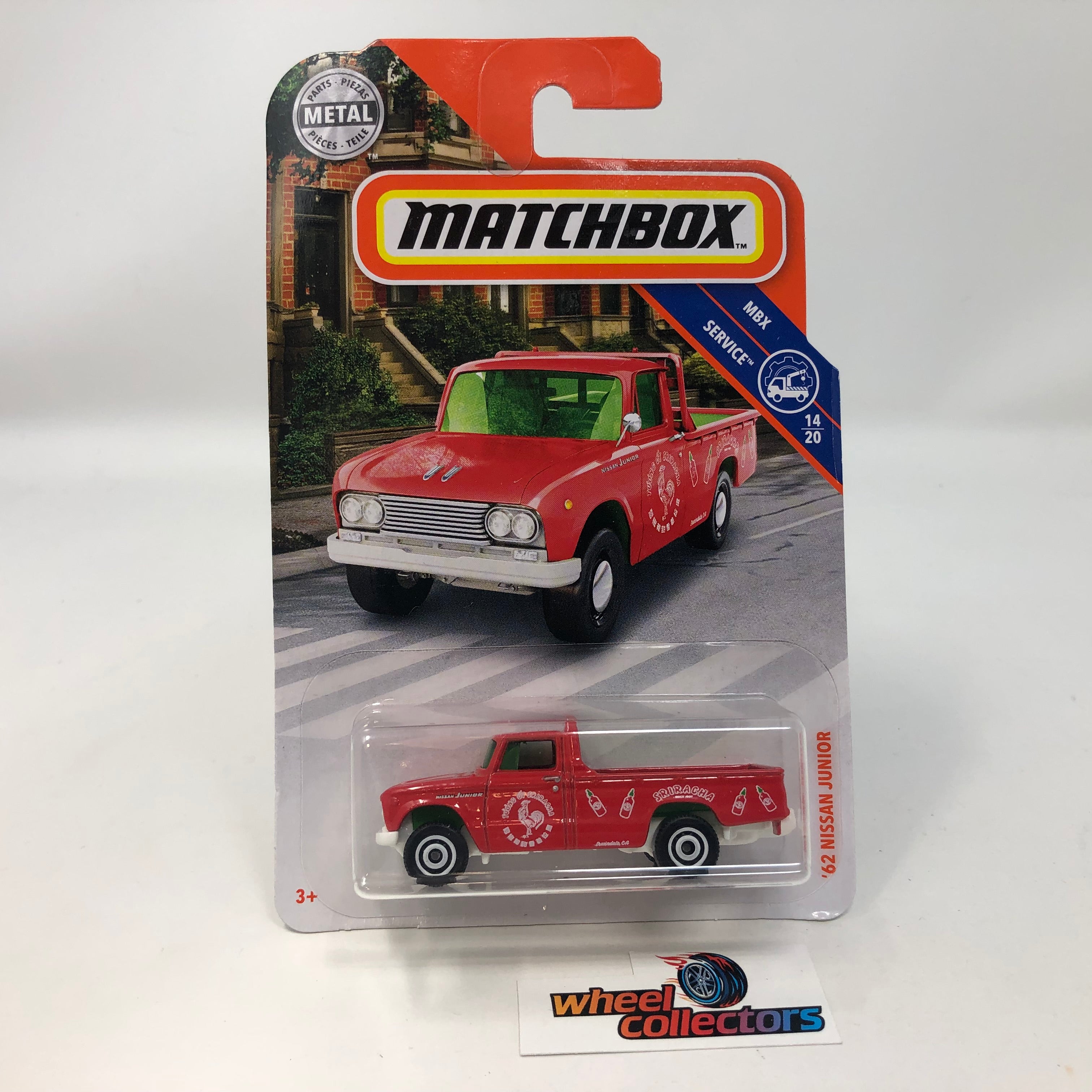 '62 Nissan Junior * RED * Matchbox Basic Series、mySite、hgirdovlk