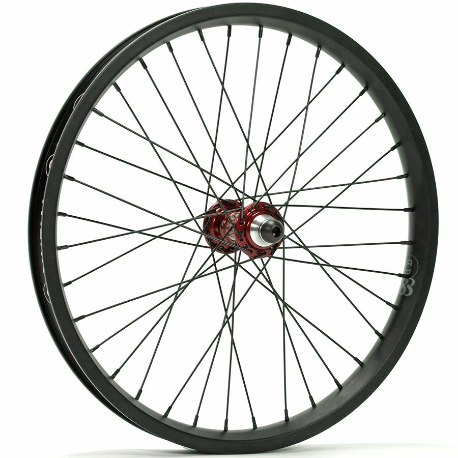  Profile Mini / Cinema 888 / Titanium Spokes Front Custom Wheel、mySite、merchandisen