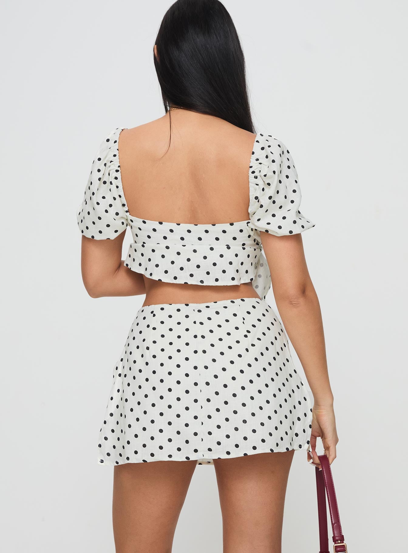 Adios Linen Blend Skort Cream/Black、mySite、solidvoid