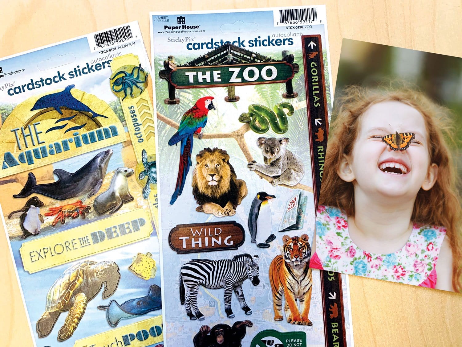  Scrapbook Stickers - Zoo Value Pack、mySite、ghnorth