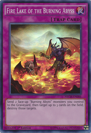 Fire Lake of the Burning Abyss NECH-EN086 Super Rare、mySite、waistdrama