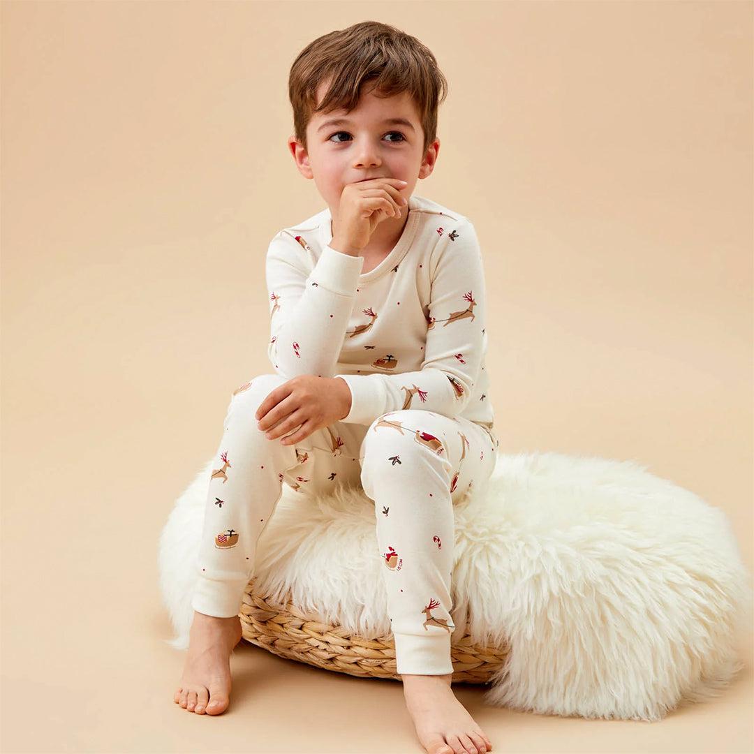  MORI Jolly Journey Pyjamas - Tofu Christmas Print、mySite、merchandisen