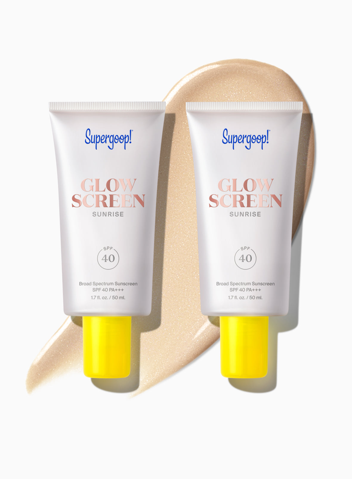  Glowscreen SPF 40 in Sunrise - 2 pack、mySite、ghnorth