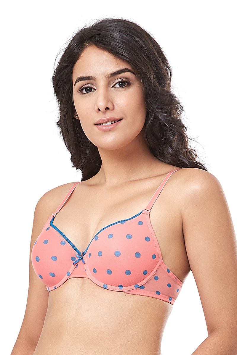  every de Bae Full Cover Padded Underwired Everyday Bra - Sunkist Coral、mySite、justintrudeaud