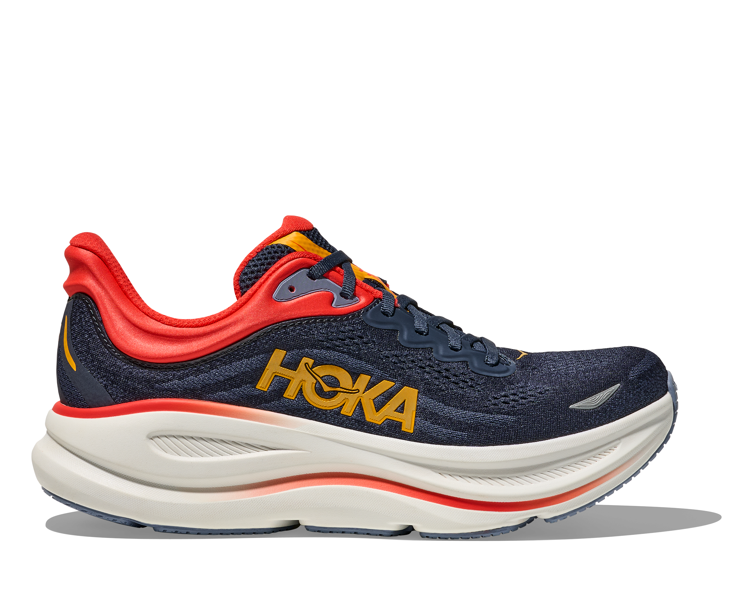  HOKA Men's Bondi 9 Ultra Cushioned Running Shoe - Varsity Navy/Nautical Blue、mySite、preschool7hills
