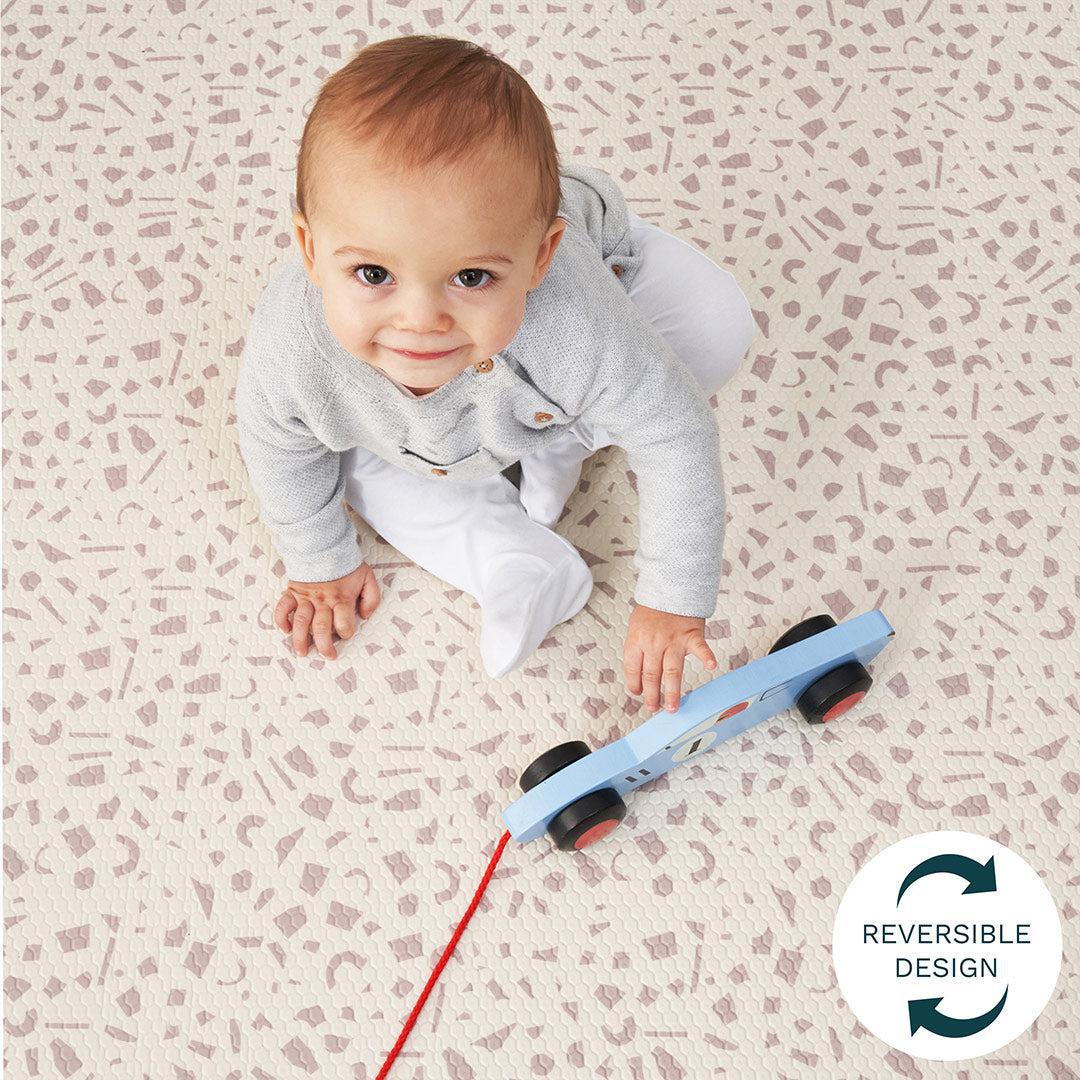  Tutti Bambini Luxury Padded XL Reversible Playmat - Bubble & Terrazzo、mySite、merchandisen