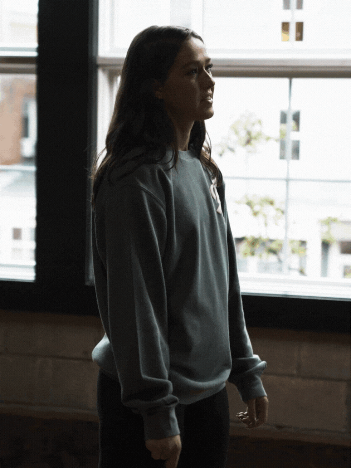 Womens Signature Crewneck Green、mySite、gigharbornorthrealestate